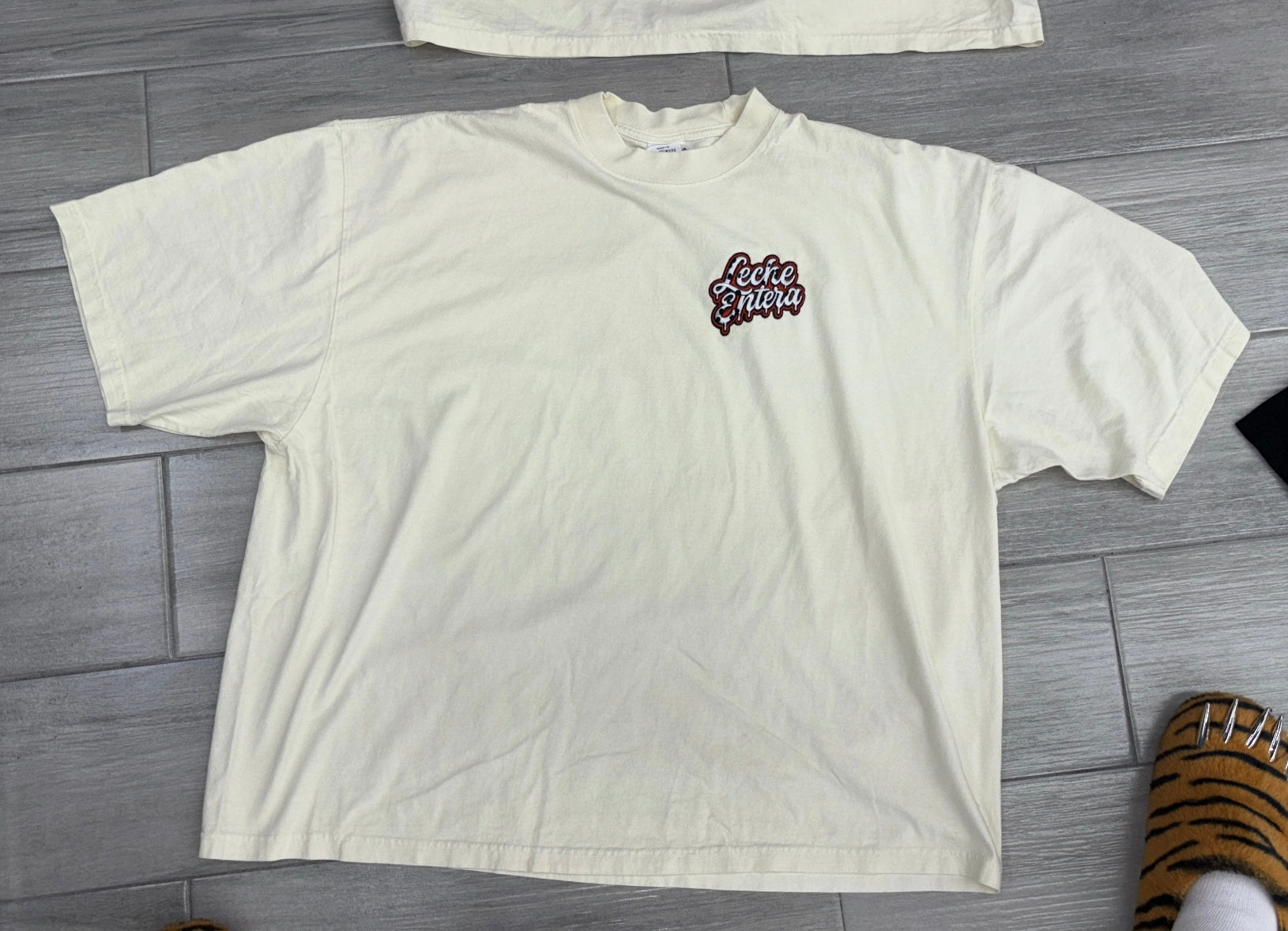 “Don’t Cry Over Spilled Milk”Heavyweight Oversized Tees