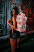 Pink Strawberry Leche Backpack